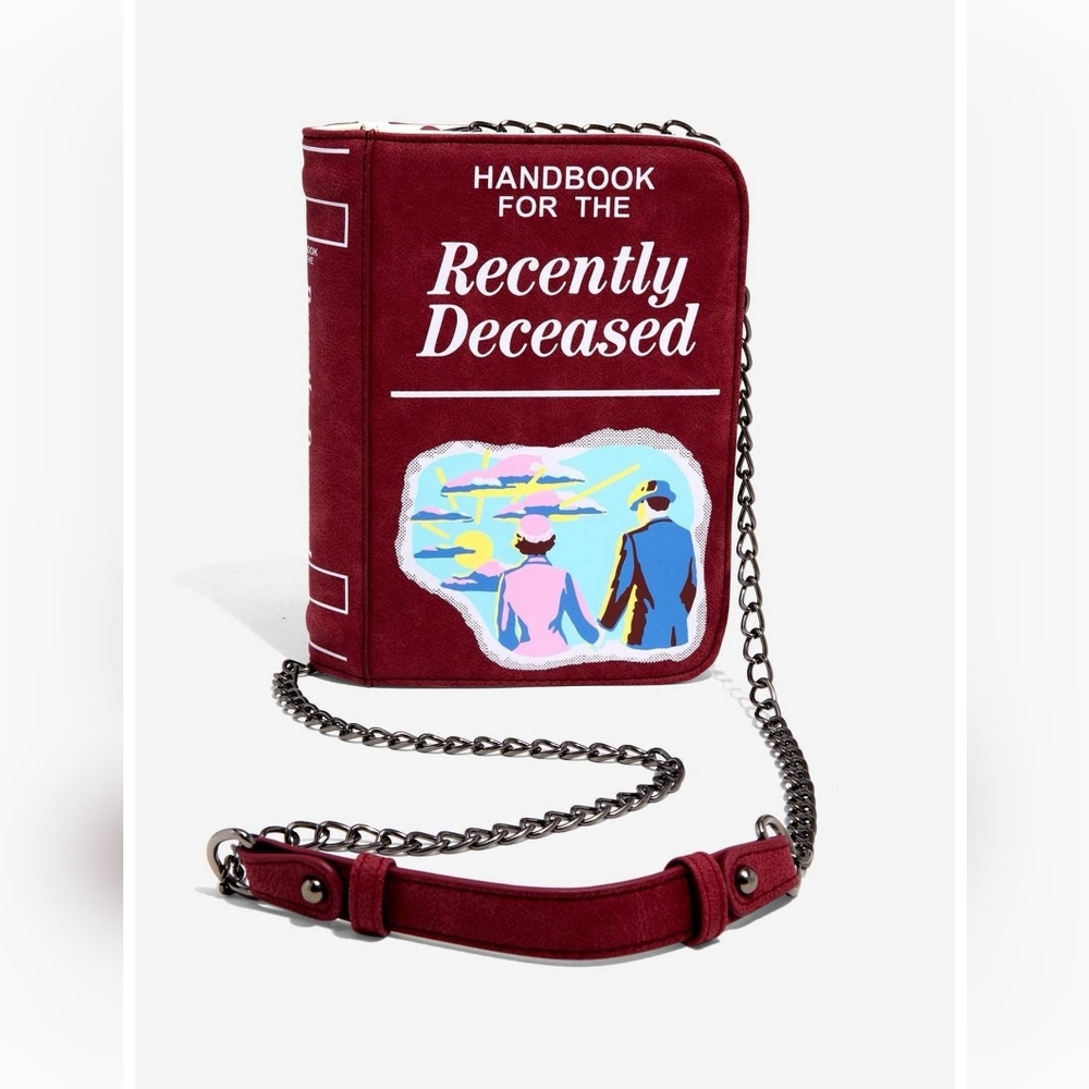 Beetlejuice Handbook For The Recently Deceased Crossbody Bag